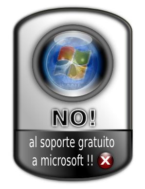 No al soporte tecnico gratuito a Microsoft