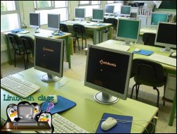 Aula con Edubuntu