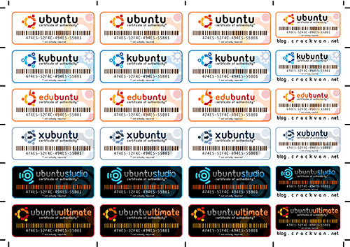 Licencias originales de Ubuntu