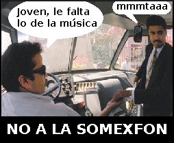 En el camión