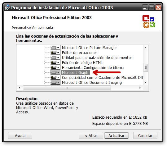 Reinstalar Microsoft Graph