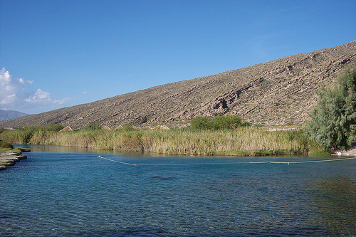 La poza de la becerra en Cuatrociénegas Coahuila