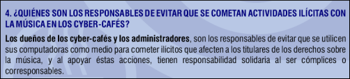 Los responsables.