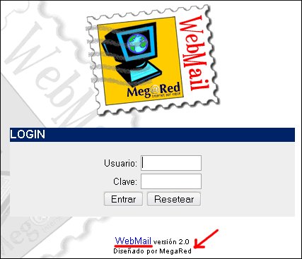 Webmail de Megared