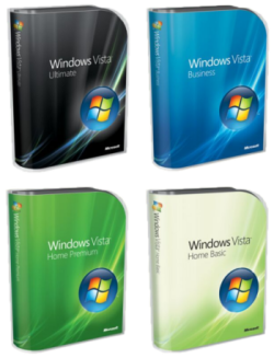 Flavors of Windows Vista