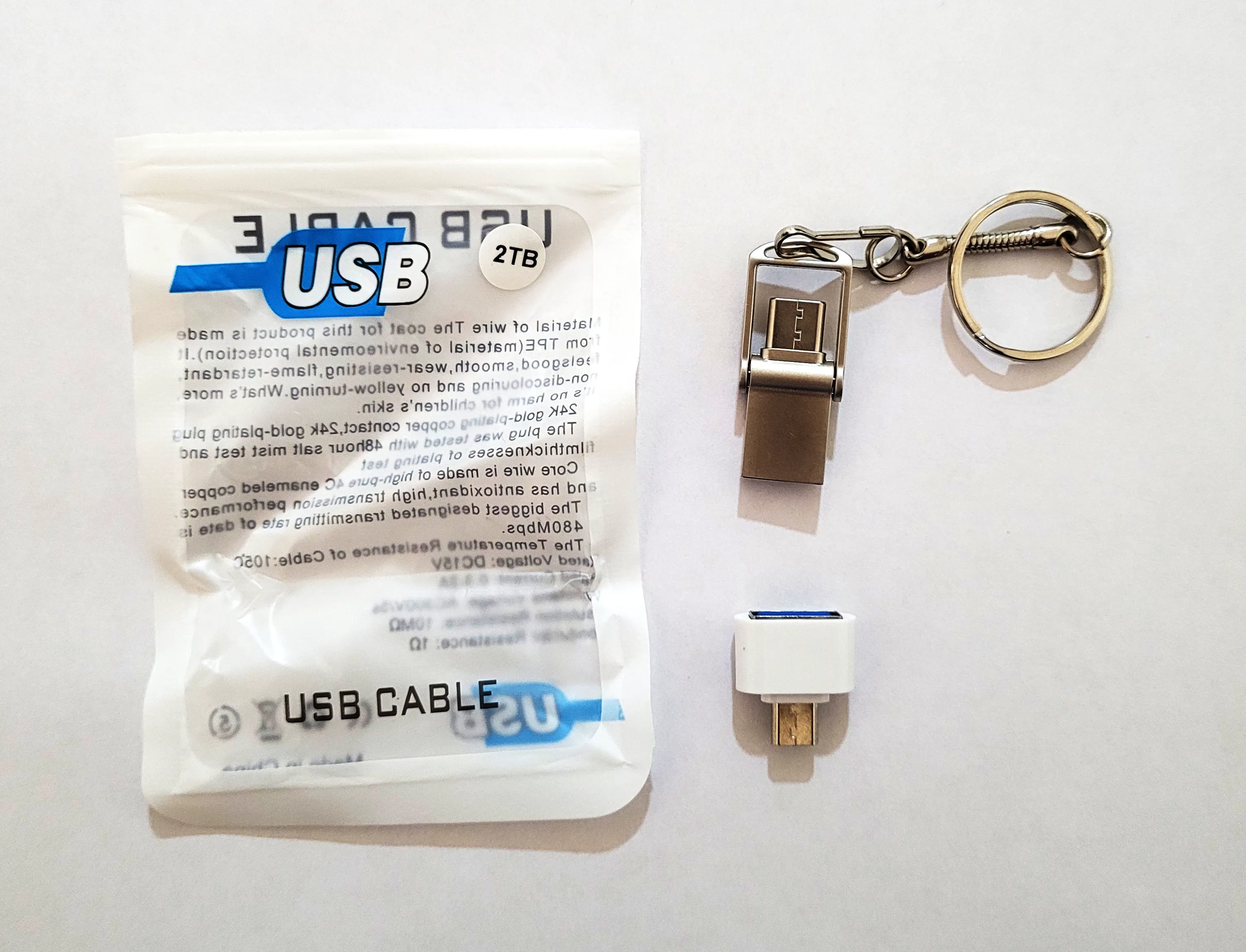 Así llegó la memoria USB de TikTok Shop