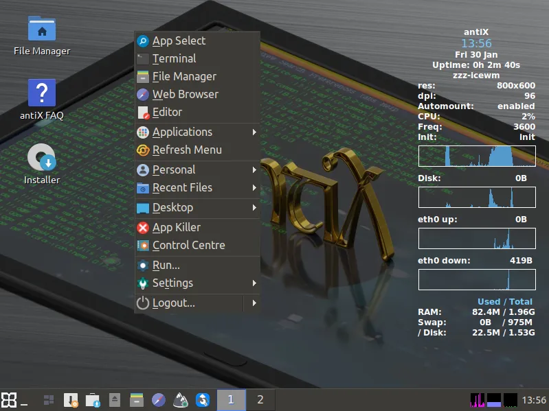 AntiX Linux
