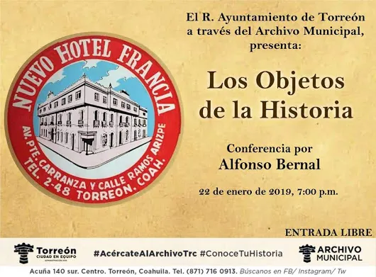Pláticas sobre la Historia Regional LOS OBJETOS DE LA HISTORIA El Archivo ...