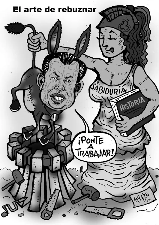 Pero no tiene la culpa el Asno si no el que lo hace Alcalde EL ARTE DE REBUZ...