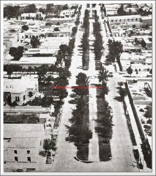 La Calzada Colón VISTA AÉREA DE NUESTRA CALZADA COLÓN EN 1950 Visitando a uno...