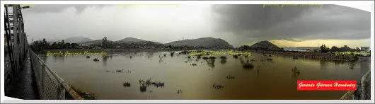 En el Nazas ... ¡Y QUE SE SUELTA LA LLUVIA! En esta temporada, las lluvias s...