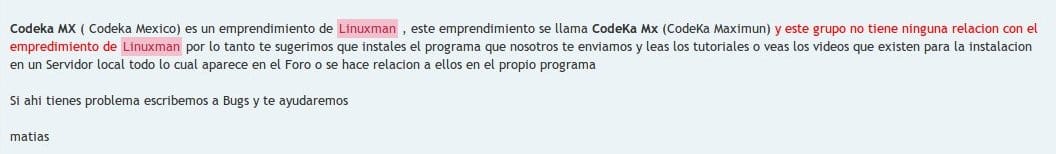 Relación entre Codeka MX y Codeka Maximun
