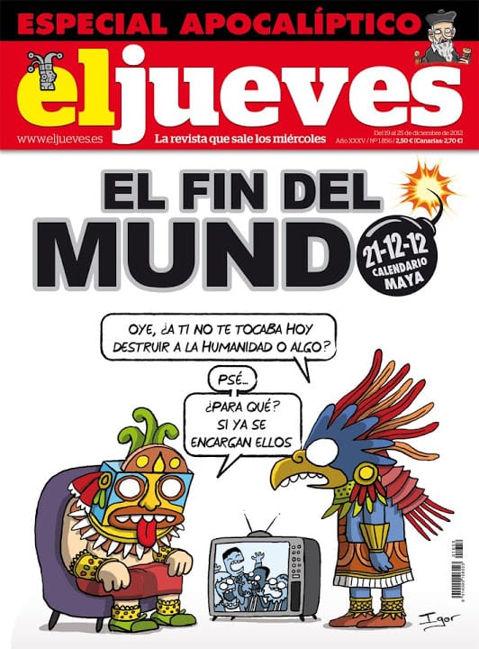 Portada de la revista eljueves
