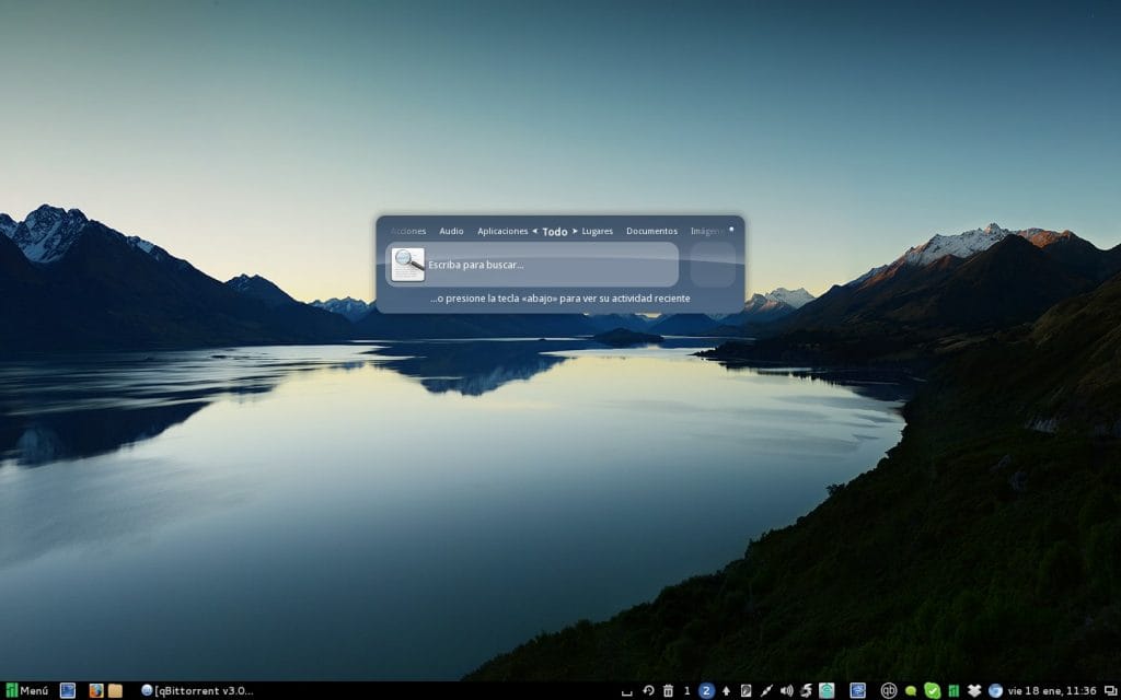 Synapse y Zeitgeist en Manjaro Linux Synapse en Manjaro