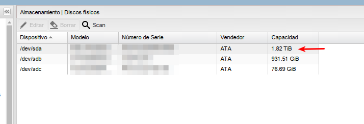 Disco Fisico 2TB