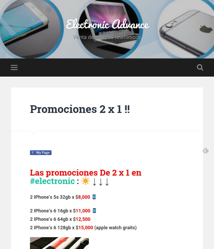 Electronic Advance