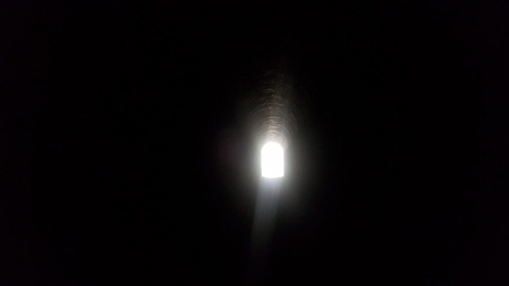 la luz al final del tunel.