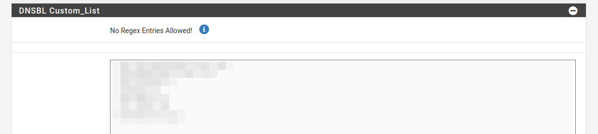 pfBlockerNG Custom List
