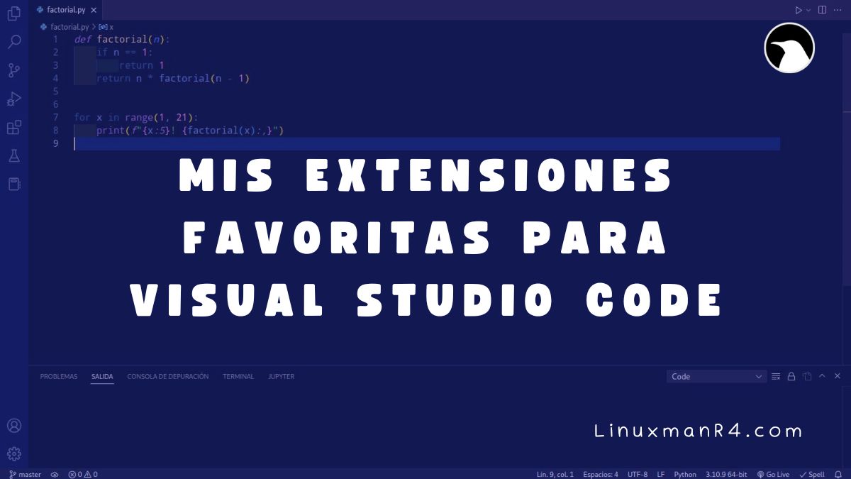 Mis Extensiones Favoritas Para Visual Studio Code